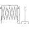 Folding barrier | can be extended to 3,50 m | red / white
